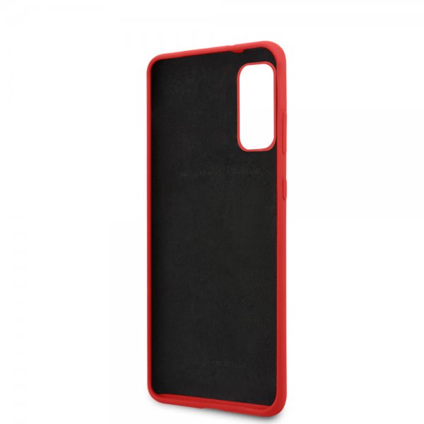 Ferrari Samsung Galaxy S20 Skal med Logo Röd