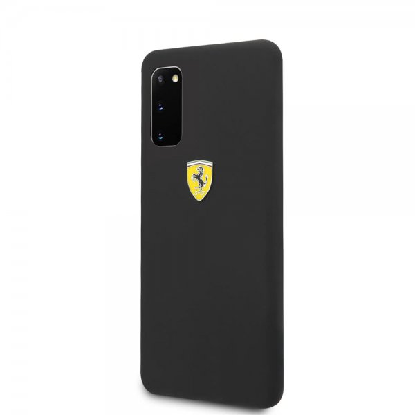 Ferrari Samsung Galaxy S20 Skal med Logo Svart
