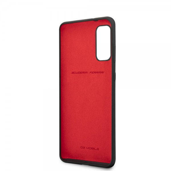 Ferrari Samsung Galaxy S20 Skal med Logo Svart