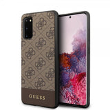 Guess Samsung Galaxy S20 Skal Monogram Brun