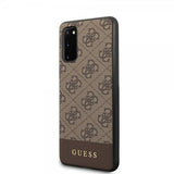 Guess Samsung Galaxy S20 Skal Monogram Brun
