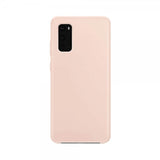 Xqisit Samsung Galaxy S20 Skal Silicone Case Rosa
