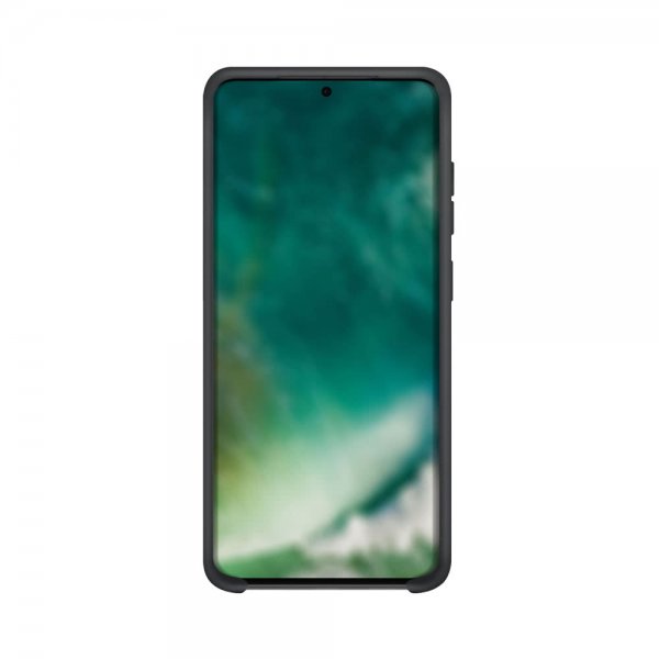 Xqisit Samsung Galaxy S20 Skal Silicone Case Svart