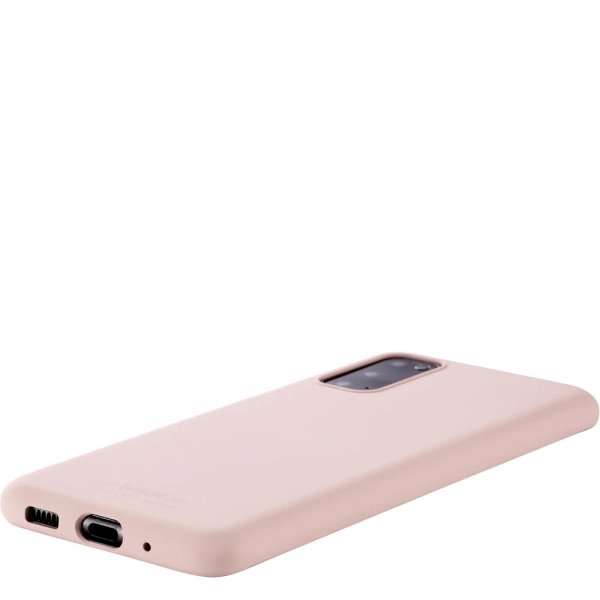 holdit Samsung Galaxy S20 Skal Silikon Blush Pink