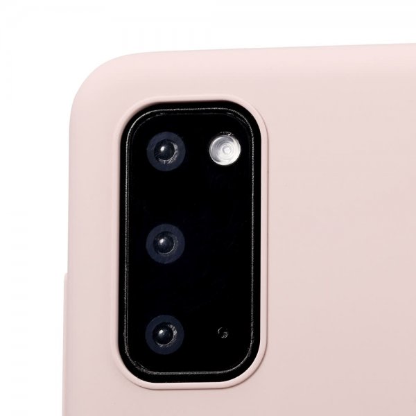 holdit Samsung Galaxy S20 Skal Silikon Blush Pink