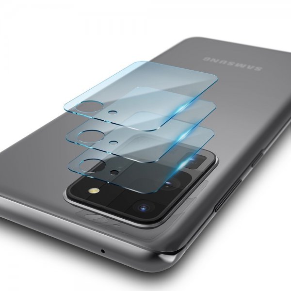 Ringke Samsung Galaxy S20 Ultra Kameraskydd Camera Protector Glass 3-pack