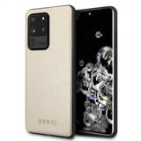 Guess Samsung Galaxy S20 Ultra Skal Iridescent Cover Guld
