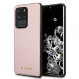 Guess Samsung Galaxy S20 Ultra Skal Iridescent Cover Roseguld