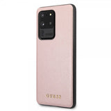 Guess Samsung Galaxy S20 Ultra Skal Iridescent Cover Roseguld