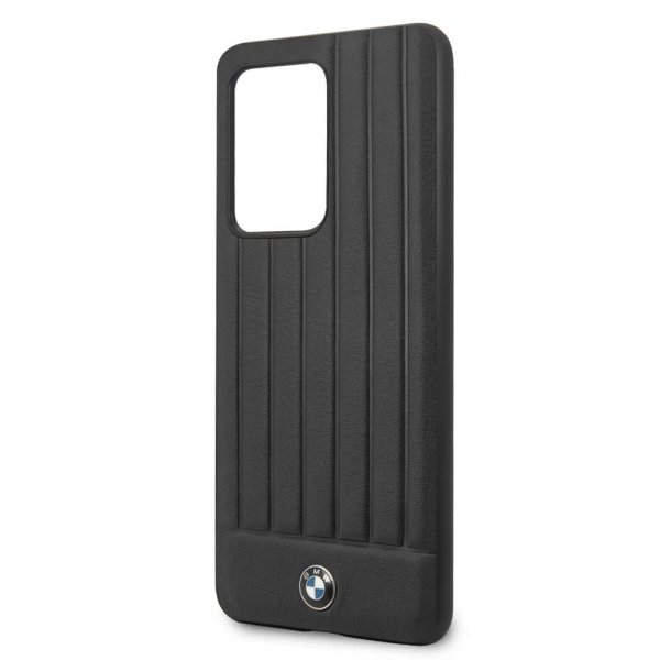 BMW Samsung Galaxy S20 Ultra Skal Leather Lines Svart