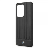 BMW Samsung Galaxy S20 Ultra Skal Leather Lines Svart