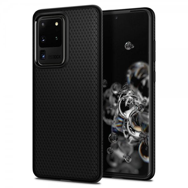Spigen Samsung Galaxy S20 Ultra Skal Liquid Air Matte Black