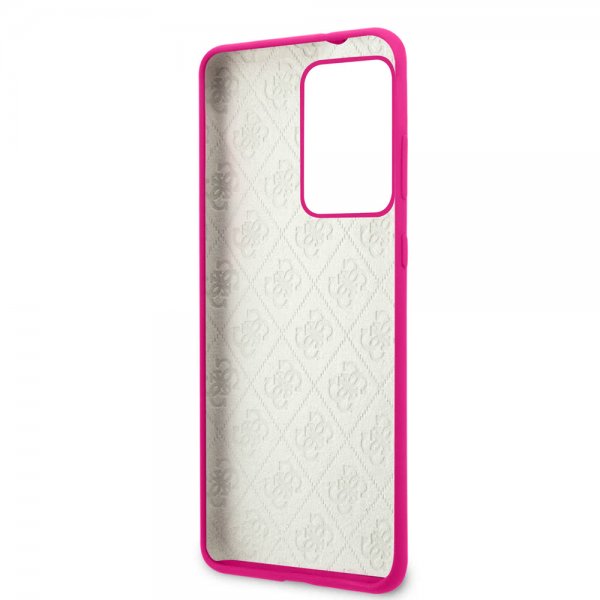 Guess Samsung Galaxy S20 Ultra Skal med Logo Magenta