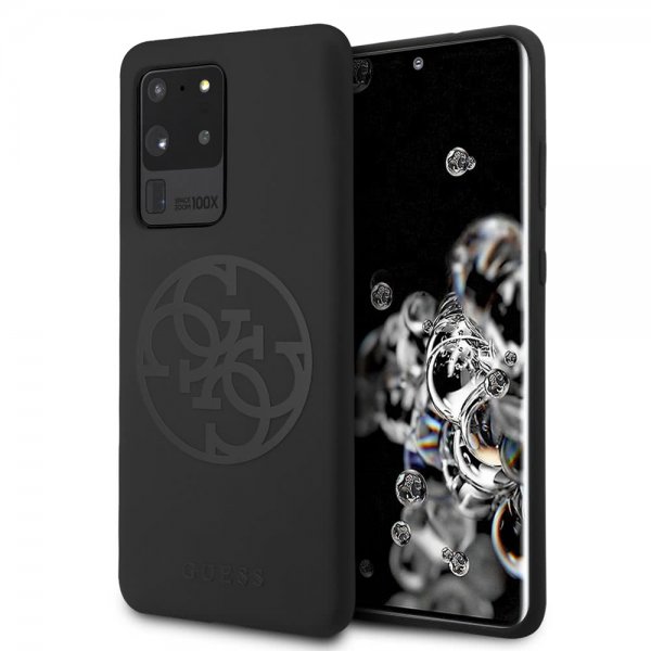 Guess Samsung Galaxy S20 Ultra Skal med Logo Svart