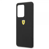 Ferrari Samsung Galaxy S20 Ultra Skal med Logo Svart