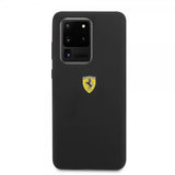 Ferrari Samsung Galaxy S20 Ultra Skal med Logo Svart