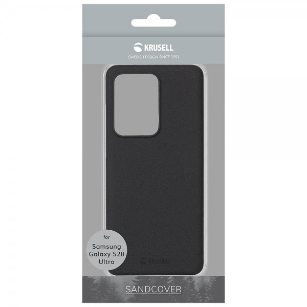 Krusell Samsung Galaxy S20 Ultra Skal Sandby Cover Svart