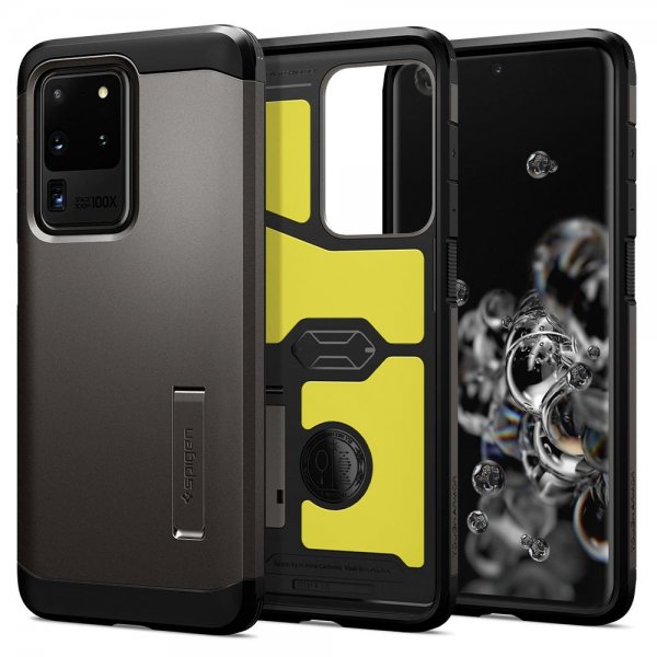 Spigen Samsung Galaxy S20 Ultra Skal Tough Armor Gunmetal