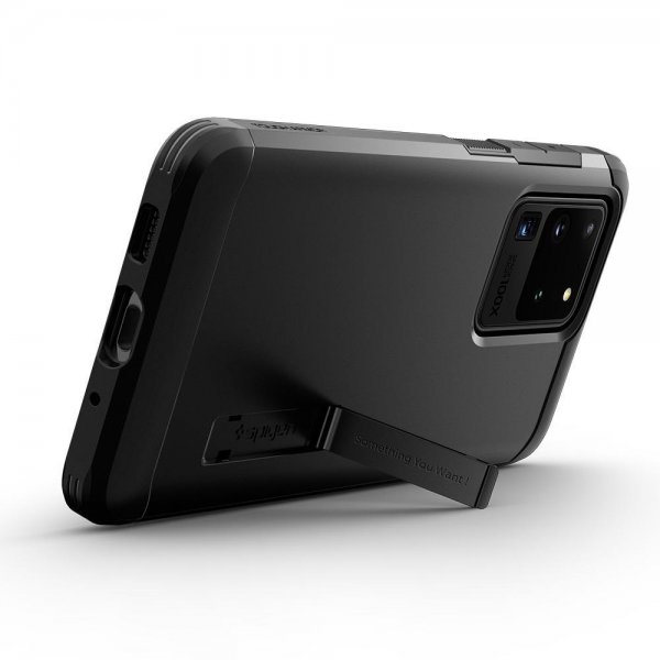Spigen Samsung Galaxy S20 Ultra Skal Tough Armor Svart