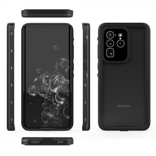 Redpepper Samsung Galaxy S20 Ultra Skal Vattentåligt IP68 Svart