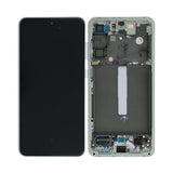 Samsung Galaxy S21 FE 5G Skärm med LCD Display Original - Grön