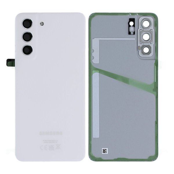 Samsung Galaxy S21 FE Baksida Original - Vit