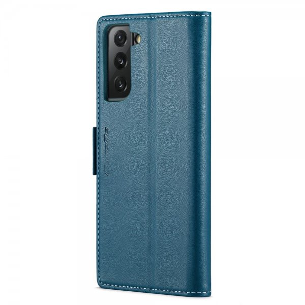 CaseMe Samsung Galaxy S21 FE Fodral 023 Series Blå