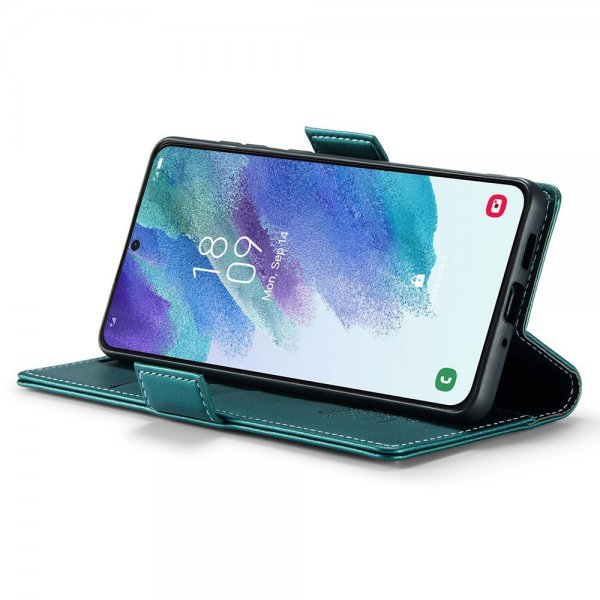 CaseMe Samsung Galaxy S21 FE Fodral 023 Series Grön