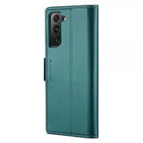 CaseMe Samsung Galaxy S21 FE Fodral 023 Series Grön