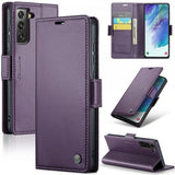 CaseMe Samsung Galaxy S21 FE Fodral 023 Series Lila