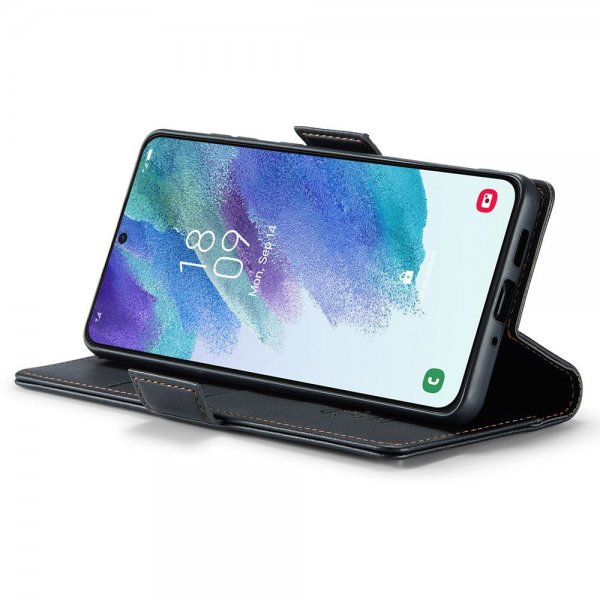 CaseMe Samsung Galaxy S21 FE Fodral 023 Series Svart