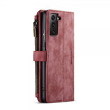 CaseMe Samsung Galaxy S21 FE Fodral C30 Series Röd