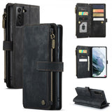 CaseMe Samsung Galaxy S21 FE Fodral C30 Series Svart