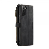 CaseMe Samsung Galaxy S21 FE Fodral C30 Series Svart