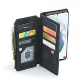 CaseMe Samsung Galaxy S21 FE Fodral C30 Series Svart