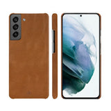 dbramante1928 Samsung Galaxy S21 FE Fodral Lynge Löstagbart Skal Tan