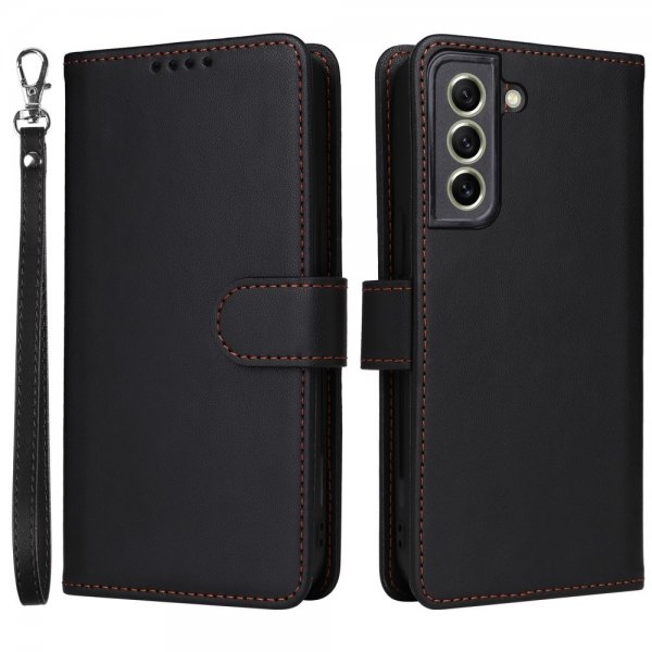 Betopnice Samsung Galaxy S21 FE Fodral med Löstagbart Skal 005 Svart