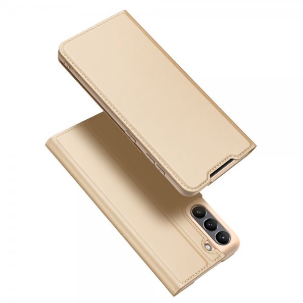 Dux Ducis Samsung Galaxy S21 FE Fodral Skin Pro Series Guld