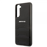 AMG Samsung Galaxy S21 FE Skal Debossed Lines Svart