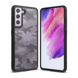 Ringke Samsung Galaxy S21 FE Skal Fusion Matte Camo Black