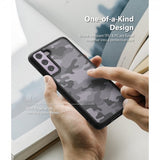 Ringke Samsung Galaxy S21 FE Skal Fusion Matte Camo Black