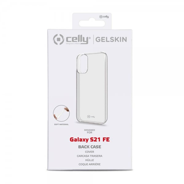 Celly Samsung Galaxy S21 FE Skal GELSKIN Transparent