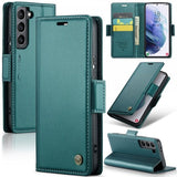 CaseMe Samsung Galaxy S21 Fodral 023 Series Grön