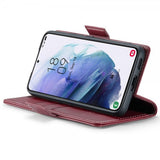CaseMe Samsung Galaxy S21 Fodral 023 Series Röd