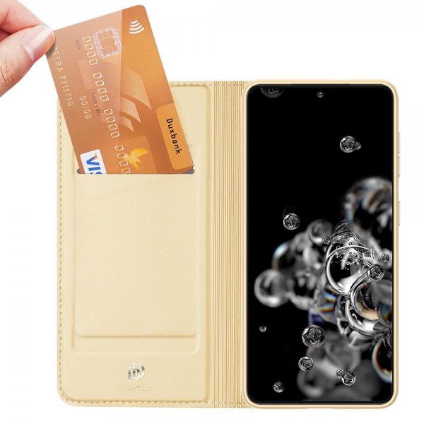 Dux Ducis Samsung Galaxy S21 Fodral Skin Pro Series Guld