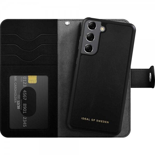 Ideal of Sweden Samsung Galaxy S21 Plus Fodral Magnet Wallet+ Svart