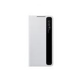 Samsung Original Galaxy S21 Plus Fodral Smart Clear View Cover Ljusgrå