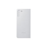 Samsung Original Galaxy S21 Plus Fodral Smart Clear View Cover Ljusgrå