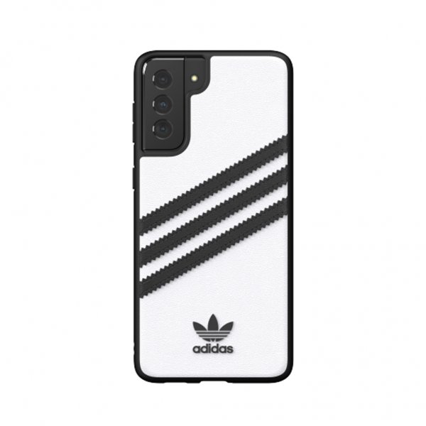 Adidas Samsung Galaxy S21 Plus Skal 3 Stripes Snap Case Vit