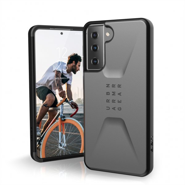 Urban Armor Gear (UAG) Samsung Galaxy S21 Plus Skal Civilian Silver